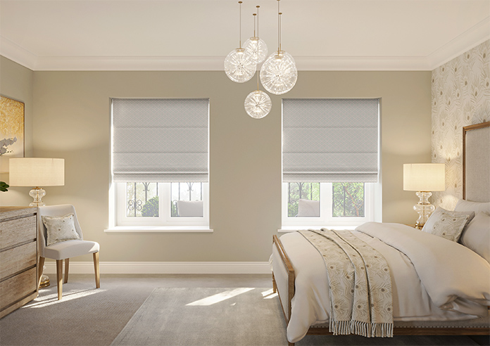 Rae Trellis, Wedgewood - Roman Blind - Image 8